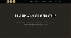 Desktop Screenshot of fbcspringville.com